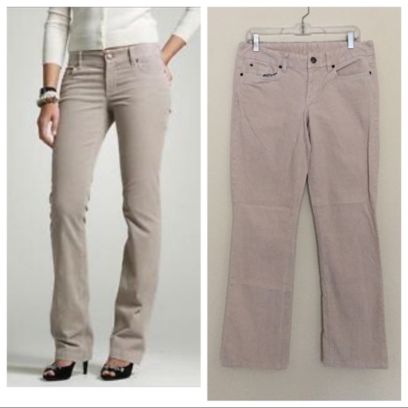 Fit Corduroy Pants 29t Cream Beige 